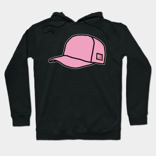 Trucker Hats Pink Graphic Hoodie